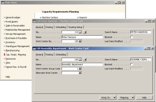 Capacity Requirements Planning