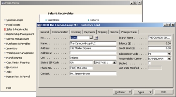 Sales & Receivables