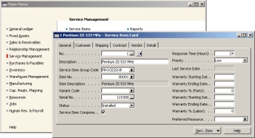 Service Management